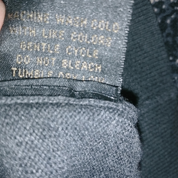 Duke University Golf Club XL Mens Quarter Zip Dark Gray Sweater Vest - Picture 6 of 9